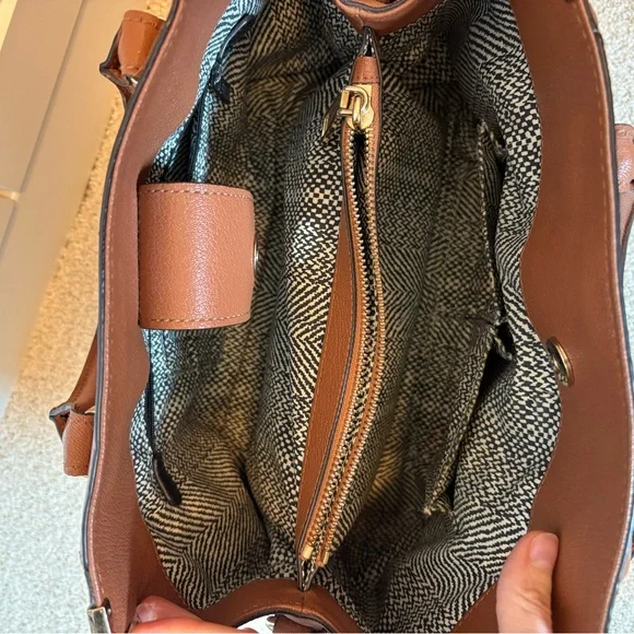 Rebecca Minkoff Brown Leather Handbag - Picture 2 of 6